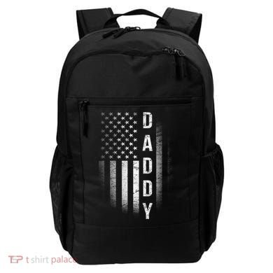 Vintage Flag American Dad Backpack