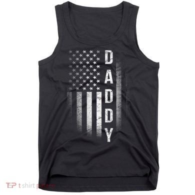 Vintage Flag American Dad Tank Top