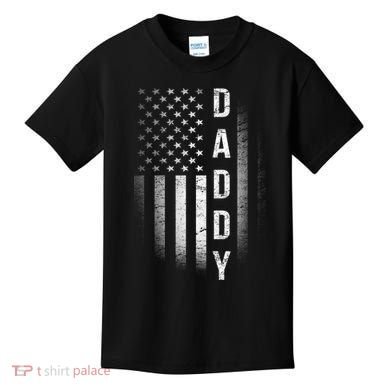 Vintage Flag American Dad Kids T-Shirt