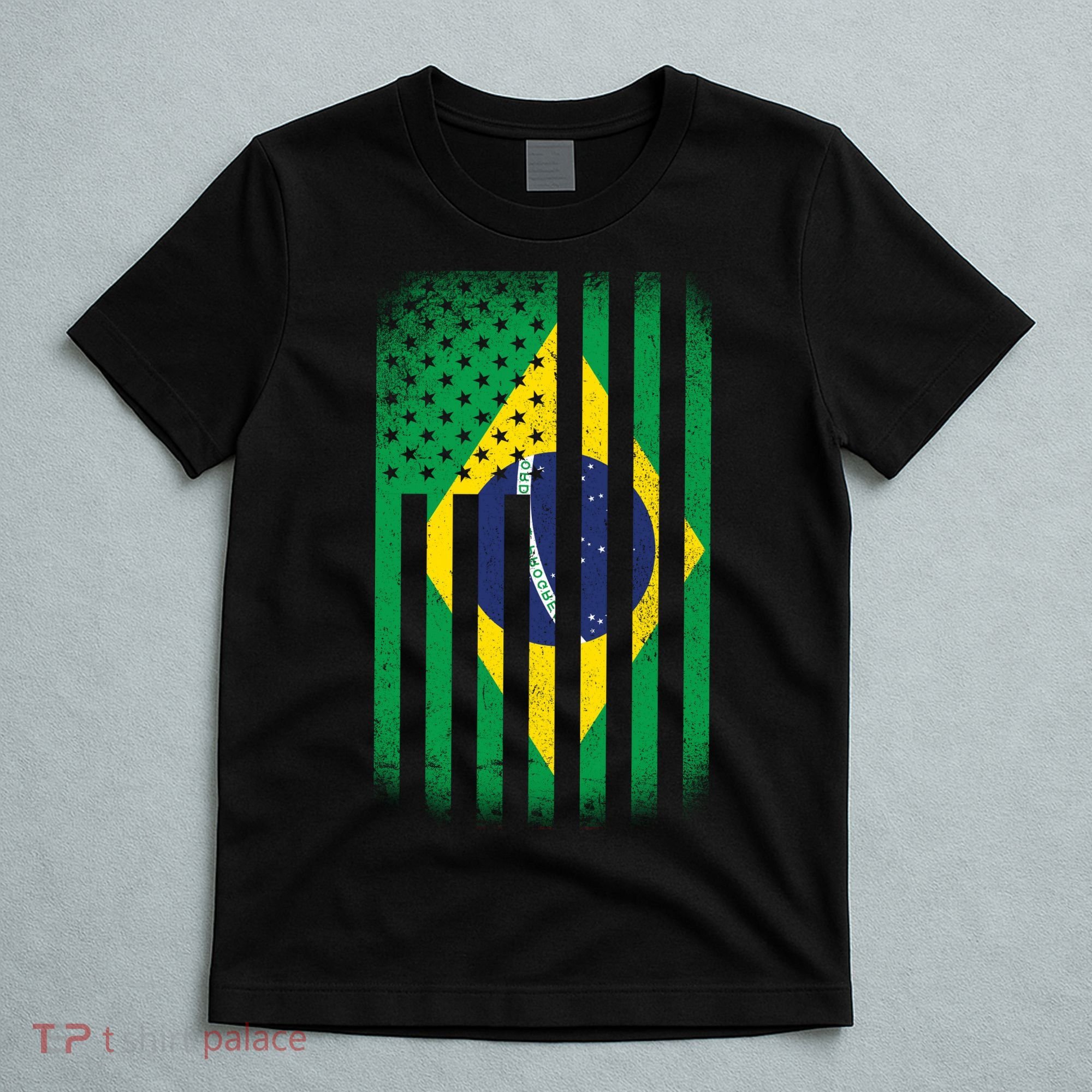 Vintage Flag Of Brazil T-Shirt