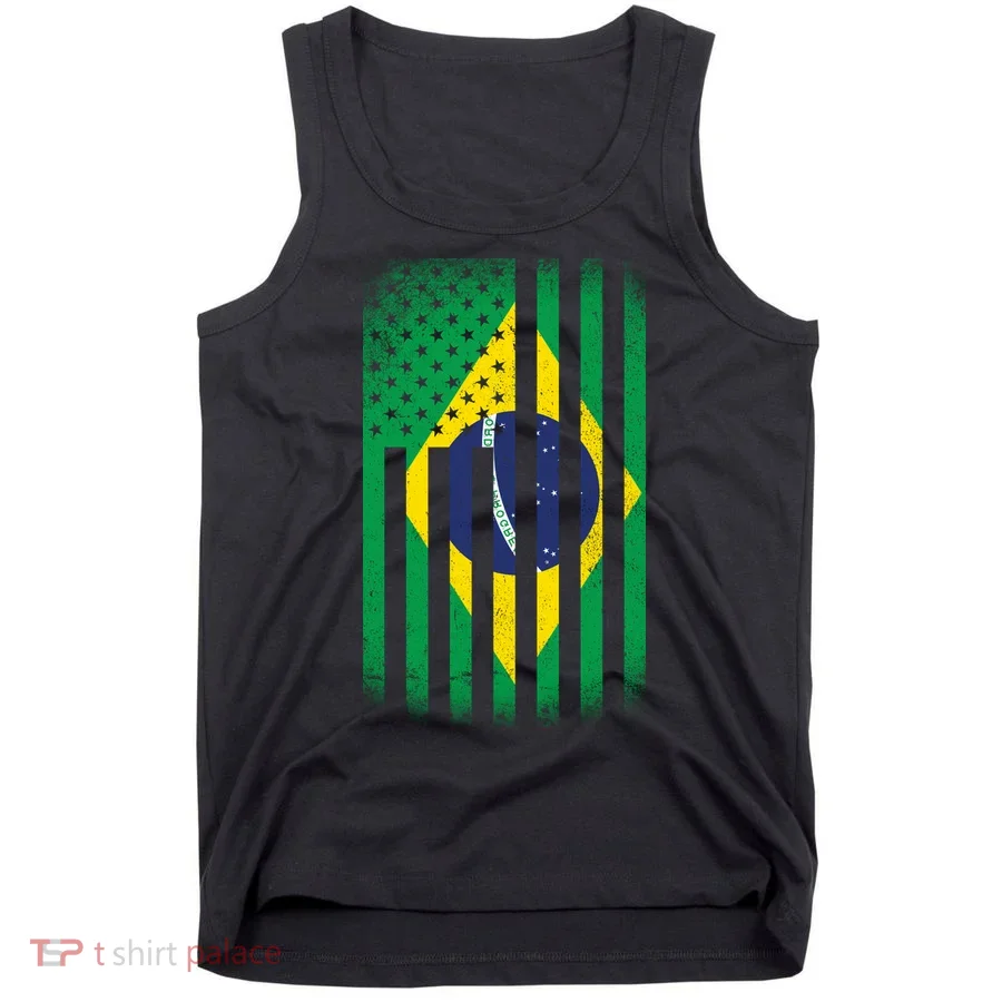 Vintage Flag Of Brazil Tank Top
