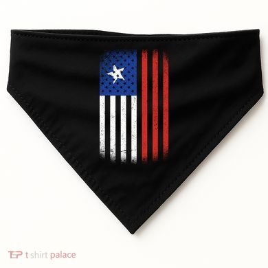 Vintage Flag Of Chile USA-Made Doggie Bandana