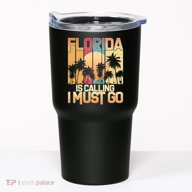Vintage Florida Is Calling I Must Go Tumbler