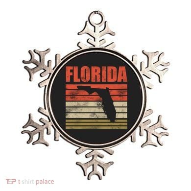 Vintage Florida State Map Ornament