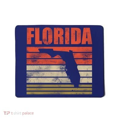 Vintage Florida State Map Mousepad