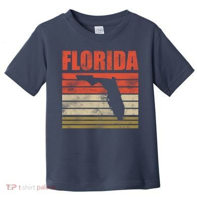 Vintage Florida State Map Toddler T-Shirt