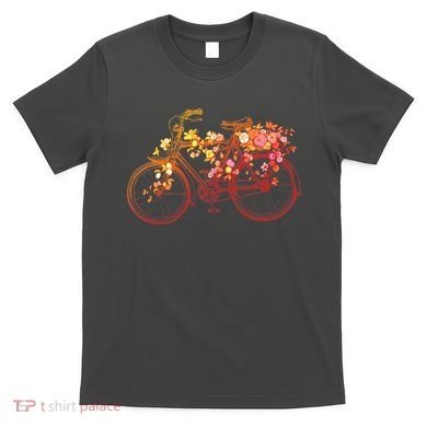 Vintage Flower Bicycle  T-Shirt