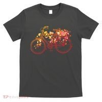 Vintage Flower Bicycle  T-Shirt thumb 0