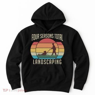 Vintage Four Seasons Total Landscaping Hoodie
