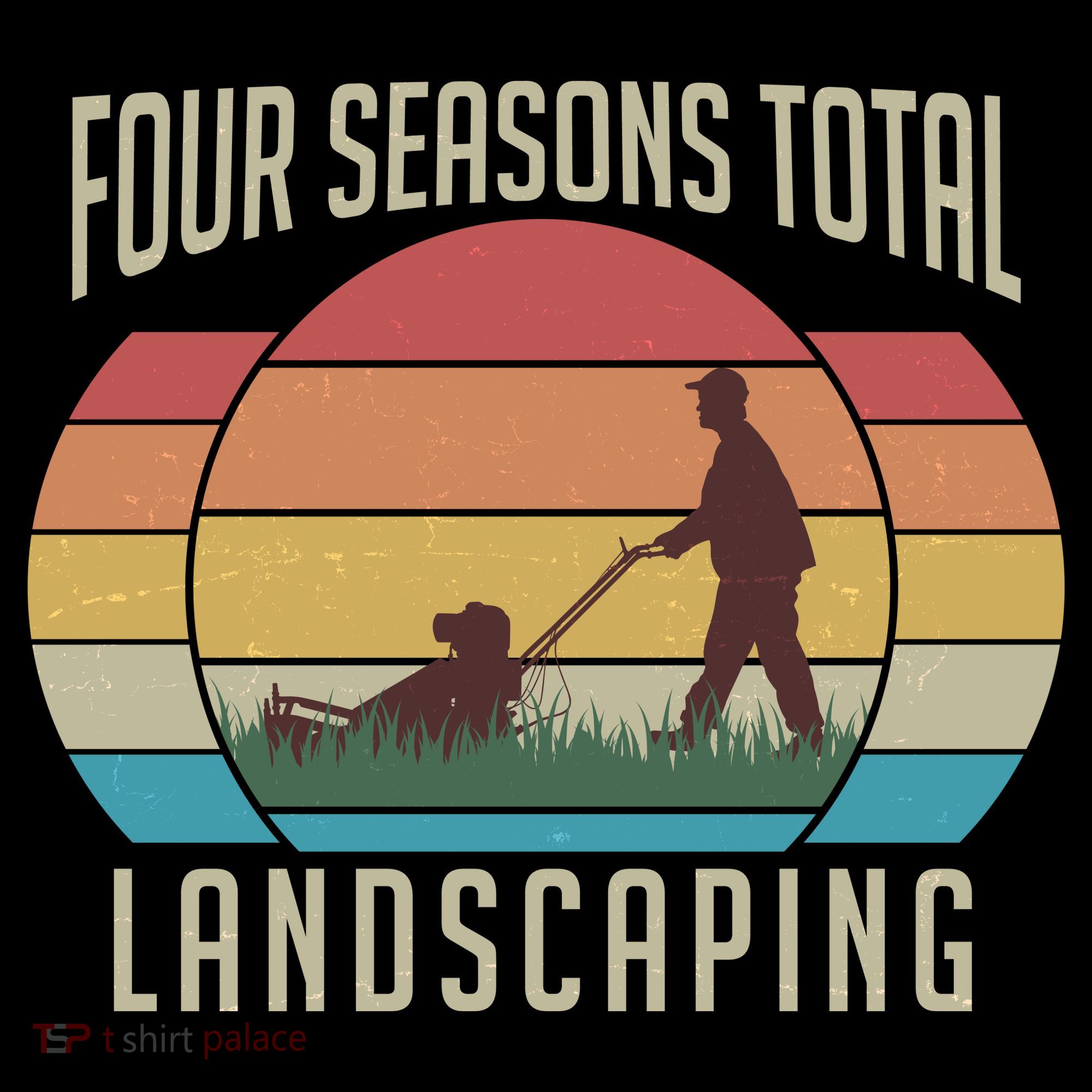Vintage Four Seasons Total Landscaping T-Shirt