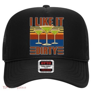 Vintage Funny I Like It Dirty Martini Drinks Hat