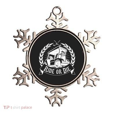 Vintage Funny Ride or Die Golf Cart Golfing Fan Ornament