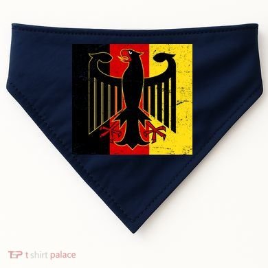 Vintage German Eagle Emblem Flag USA-Made Doggie Bandana