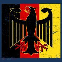 Vintage German Eagle Emblem Flag T-Shirt thumb 7
