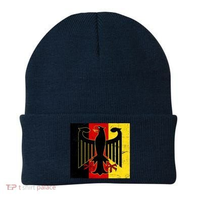 Vintage German Eagle Emblem Flag Beanie