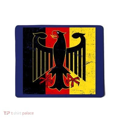 Vintage German Eagle Emblem Flag Mousepad