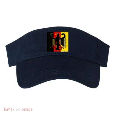 Vintage German Eagle Emblem Flag Visor