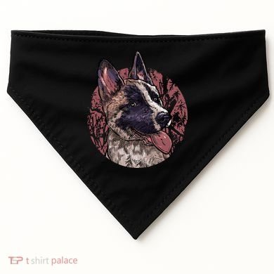 Vintage German Shepherd USA-Made Doggie Bandana