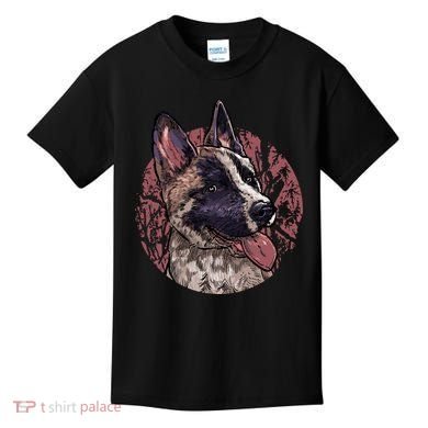 Vintage German Shepherd Kids T-Shirt