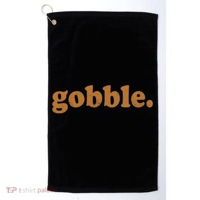 Vintage Gobble Logo Golf Towel