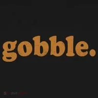 Vintage Gobble Logo Women's Long Sleeve Shirt thumb 2