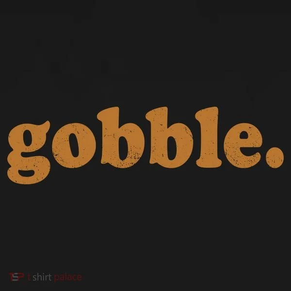 Vintage Gobble Logo Kids T-Shirt