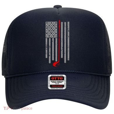 Vintage Golf American Flag USA Hat