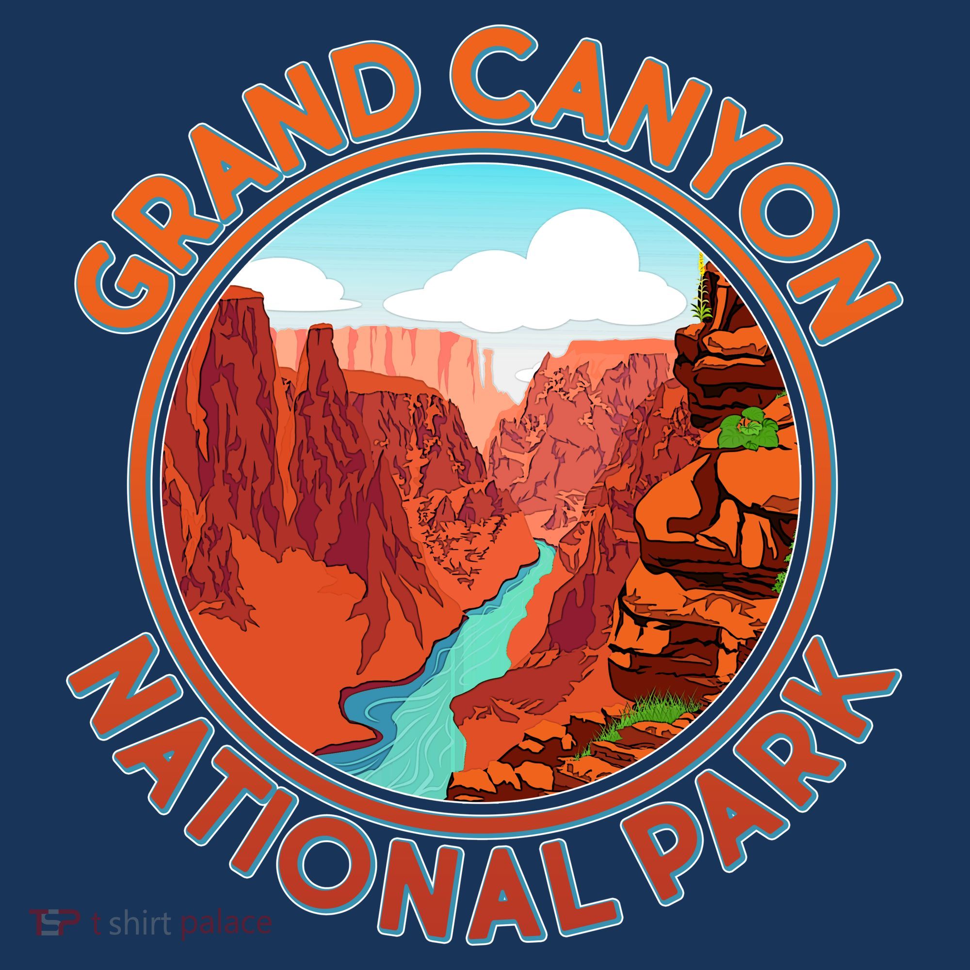 Vintage Grand Canyon National Park  T-Shirt