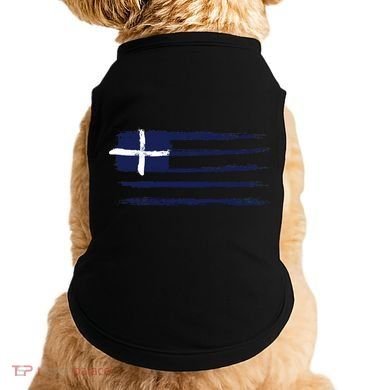 Vintage Greece Flag Doggie Tank