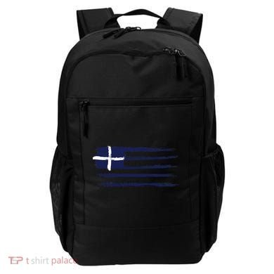 Vintage Greece Flag Backpack