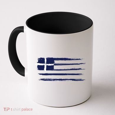 Vintage Greece Flag Coffee Mug
