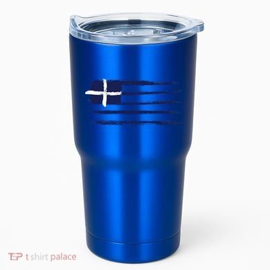 Vintage Greece Flag Tumbler