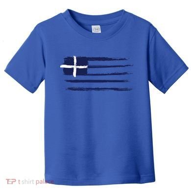 Vintage Greece Flag Toddler T-Shirt