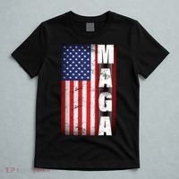 Vintage Grunge MAGA American Flag T-Shirt thumb 5