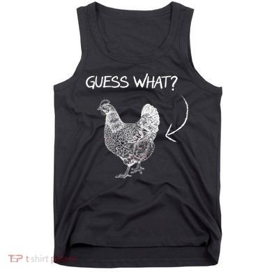 Vintage Guess What Chicken Butt Funny Tank Top