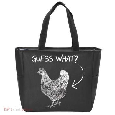 Vintage Guess What Chicken Butt Funny Tote Bag