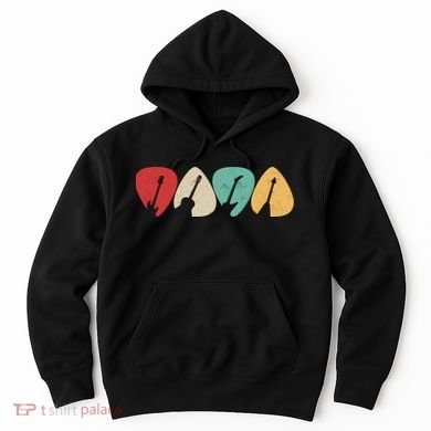 Vintage Guitar Picks  Hoodie