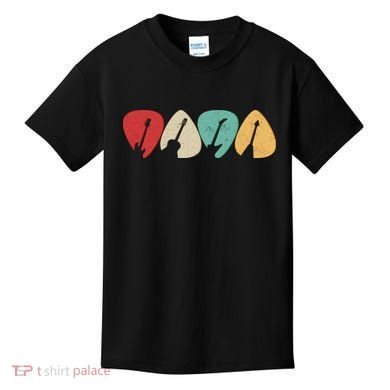 Vintage Guitar Picks  Kids T-Shirt