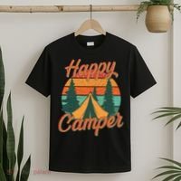 Vintage Happy Camper Emblem T-Shirt thumb 2