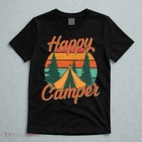 Vintage Happy Camper Emblem T-Shirt thumb 5