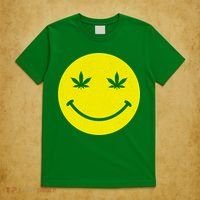 Vintage Happy Pot Smiley Face T-Shirt thumb 5