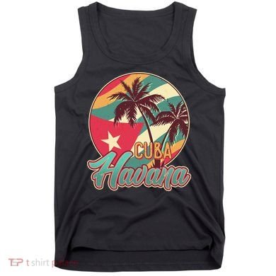 Vintage Havana Cuba Emblem  Tank Top