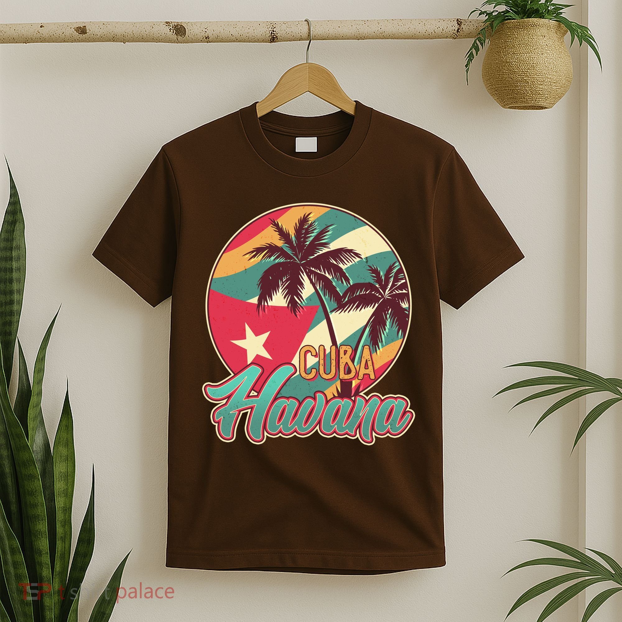 Vintage Havana Cuba Emblem  T-Shirt