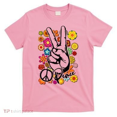 Vintage Hippie Peace Symbols T-Shirt