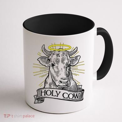 Vintage Holy Cow Coffee Mug back