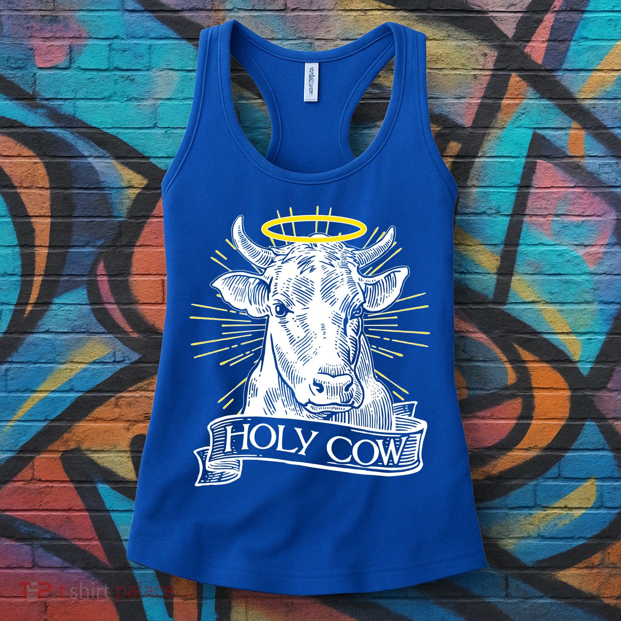 Vintage Holy Cow Women's Tank Top