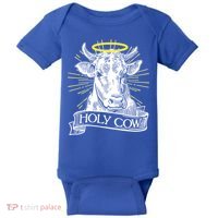 Vintage Holy Cow Baby Bodysuit thumb 0