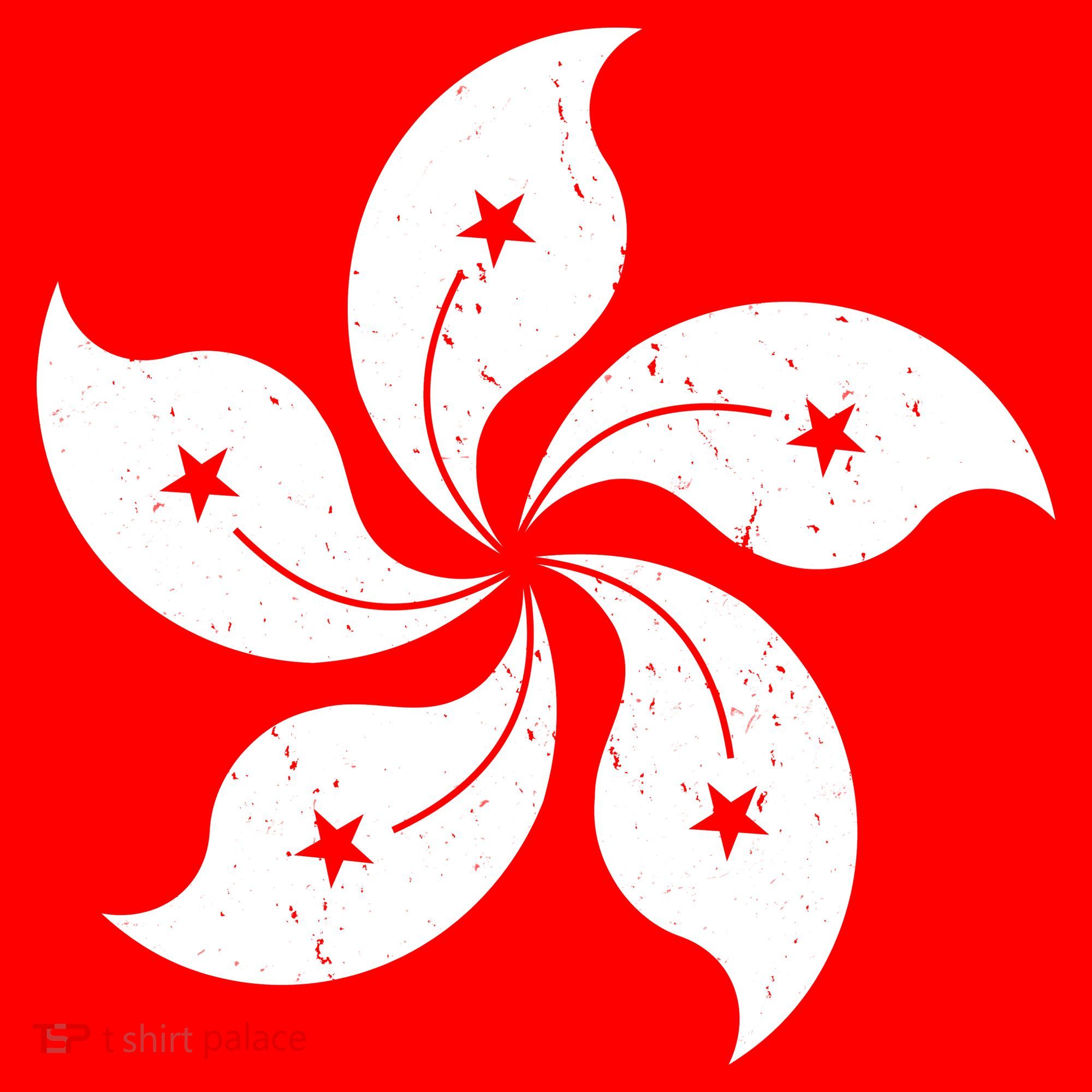 Vintage Hong Kong Flag T-Shirt