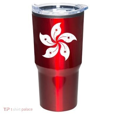 Vintage Hong Kong Flag Tumbler