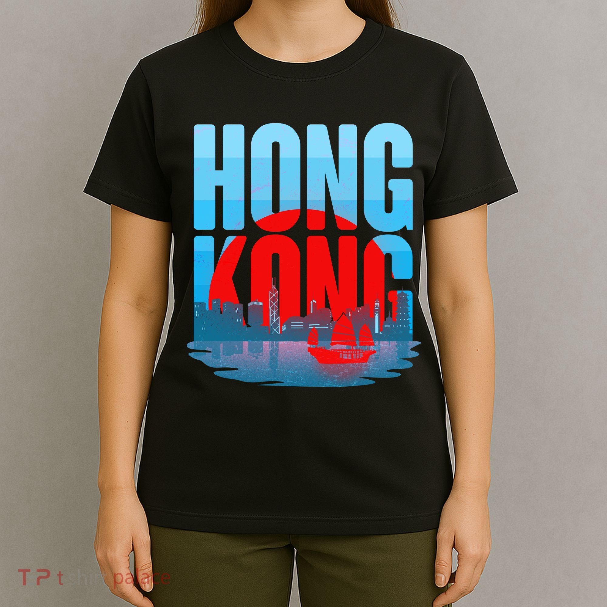 Vintage Hong Kong Skyline T-Shirt